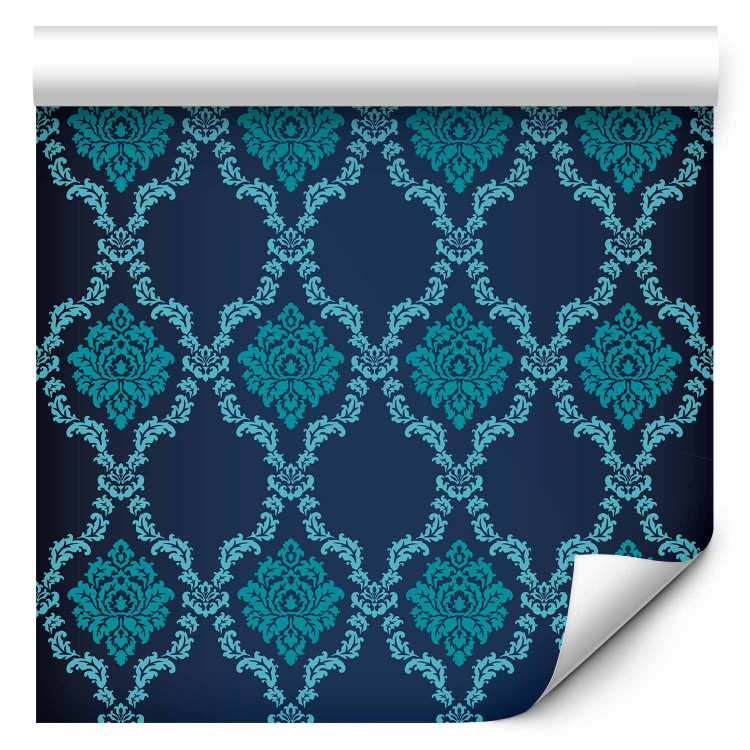 Modern Wallpaper Blooming  turquoise 89405 additionalImage 1