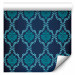 Modern Wallpaper Blooming  turquoise 89405 additionalThumb 1