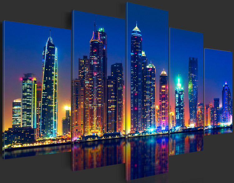 Acrylic print Nights in Dubai [Glass] 92505 additionalImage 5