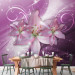 Photo Wallpaper Purple comet - lily flowers on a fancy background with a glow effect 92905 additionalThumb 6