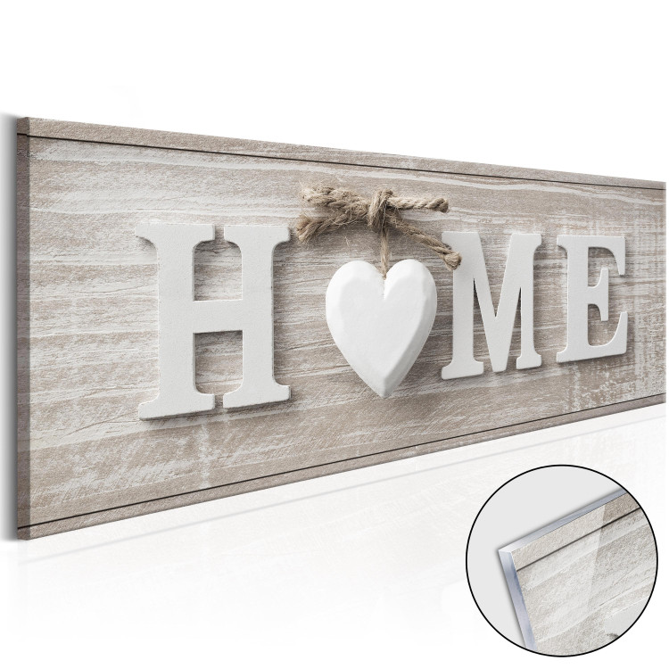 Print On Glass Beloved Home [Glass] 94805