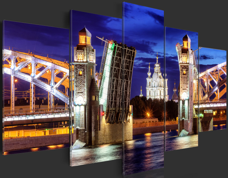 Print On Glass St. Petersburg by Night, Russia [Glass] 95705 additionalImage 5