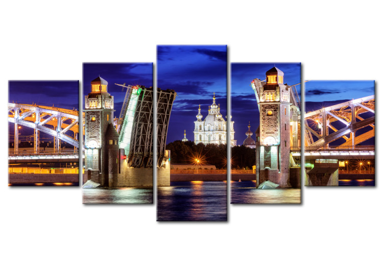 Print On Glass St. Petersburg by Night, Russia [Glass] 95705 additionalImage 2