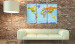 Decorative Pinboard World Map: Countries Flags II [Cork Map] 97405 additionalThumb 3