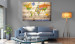 Decorative Pinboard Map on wood: Colourful Travels [Cork Map] 97605 additionalThumb 2