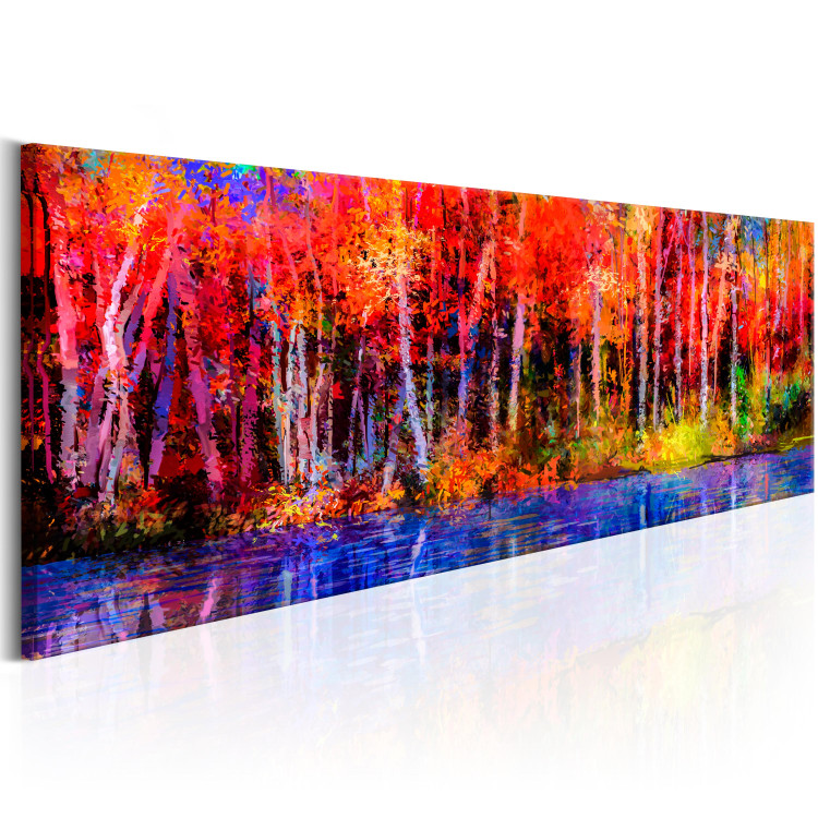 Canvas Colorful Autumn Trees 98105 additionalImage 2