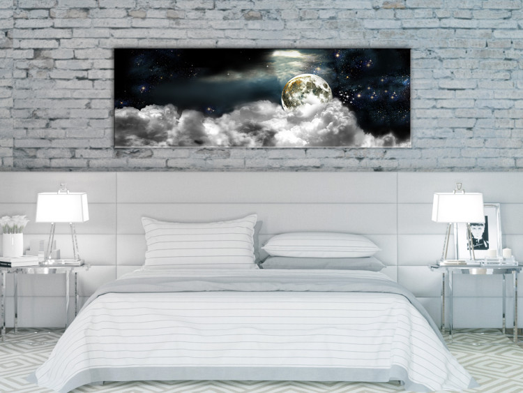 Canvas Print Moon in the Clouds 106715 additionalImage 3