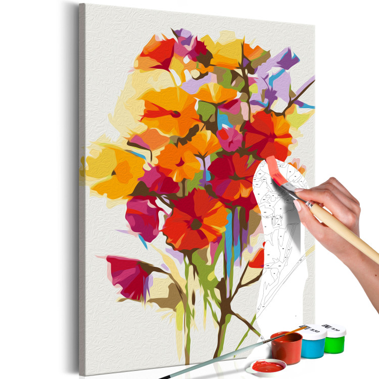 Paint by Number Kit Summer Flowers 107615 additionalImage 3
