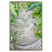 Poster Wild Thing - botanical composition with tropical leaves and text 114315 additionalThumb 14