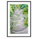 Poster Wild Thing - botanical composition with tropical leaves and text 114315 additionalThumb 17