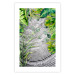 Poster Wild Thing - botanical composition with tropical leaves and text 114315 additionalThumb 16