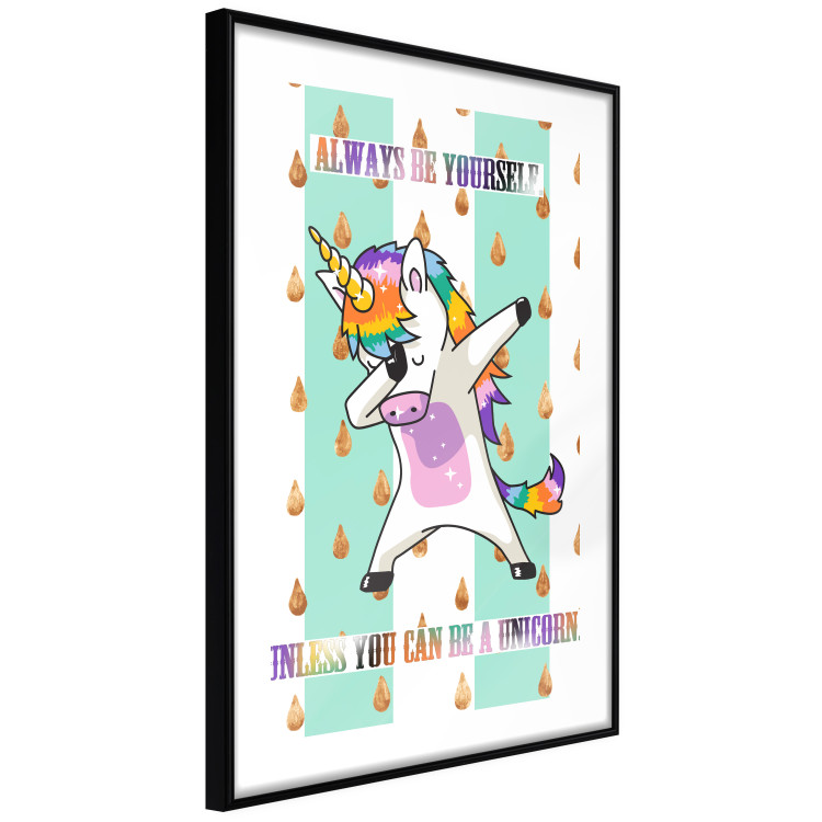 Poster Always be yourself - fun colorful composition with messages for children 114415 additionalImage 11
