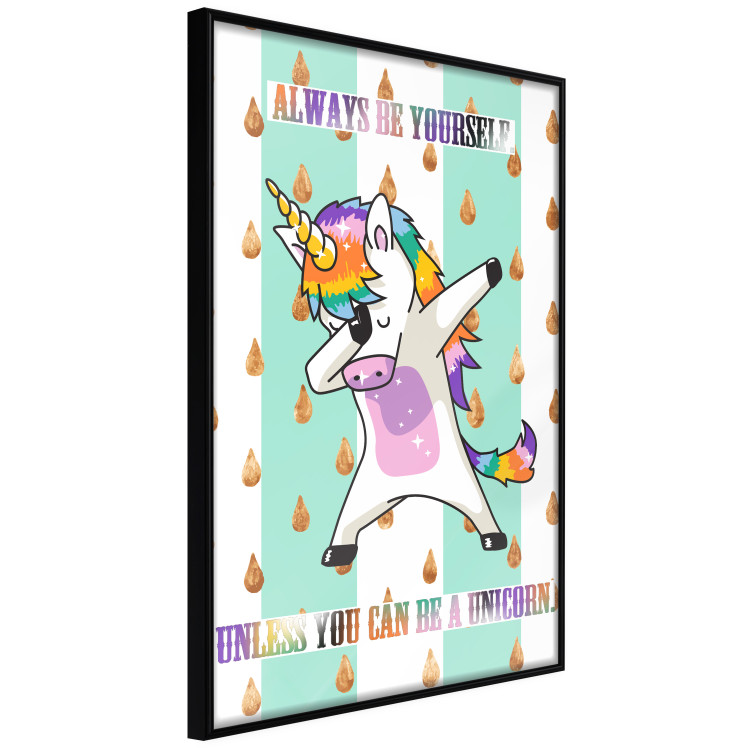 Poster Always be yourself - fun colorful composition with messages for children 114415 additionalImage 10