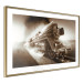Wall Poster Vintage Steam Engine - black smoke rising from the chimney of a moving train 116415 additionalThumb 6