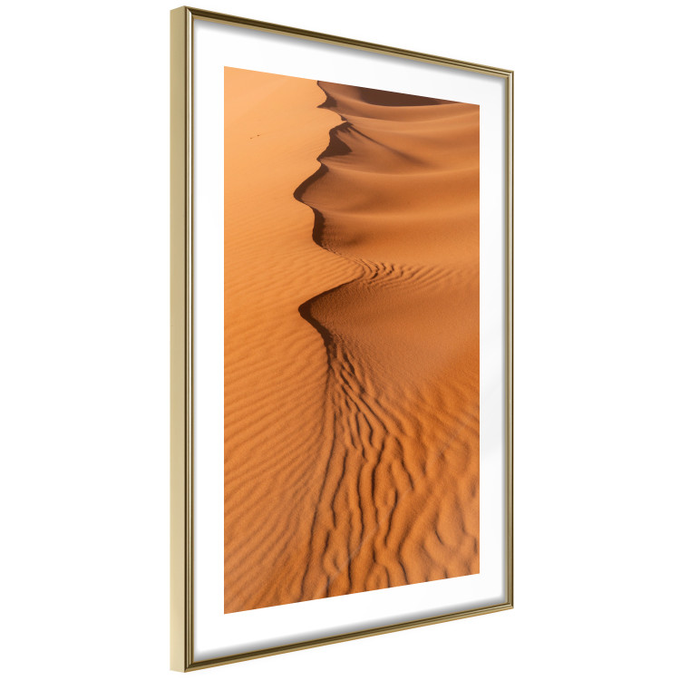 Poster Sandy Shapes - orange-brown desert landscape in Morocco 116515 additionalImage 8