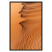 Poster Sandy Shapes - orange-brown desert landscape in Morocco 116515 additionalThumb 24