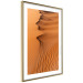 Poster Sandy Shapes - orange-brown desert landscape in Morocco 116515 additionalThumb 8