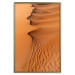 Poster Sandy Shapes - orange-brown desert landscape in Morocco 116515 additionalThumb 20