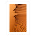 Poster Sandy Shapes - orange-brown desert landscape in Morocco 116515 additionalThumb 19