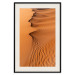 Poster Sandy Shapes - orange-brown desert landscape in Morocco 116515 additionalThumb 18