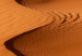 Poster Sandy Shapes - orange-brown desert landscape in Morocco 116515 additionalThumb 10
