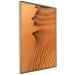Poster Sandy Shapes - orange-brown desert landscape in Morocco 116515 additionalThumb 12