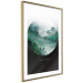 Wall Poster Never stop exploring - landscape of forest trees amidst fog and white text 117015 additionalThumb 8