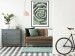Poster Beautiful Succulent - Scandinavian plant composition with green leaves 117115 additionalThumb 14
