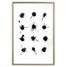 Poster Twelve Spots - simple black and white composition in ink blots 117915 additionalThumb 16