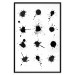 Poster Twelve Spots - simple black and white composition in ink blots 117915 additionalThumb 24