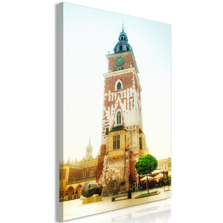 Canvas Art Print Town Hall in Krakow - a historic building in the center of the city 118115 additionalImage 2