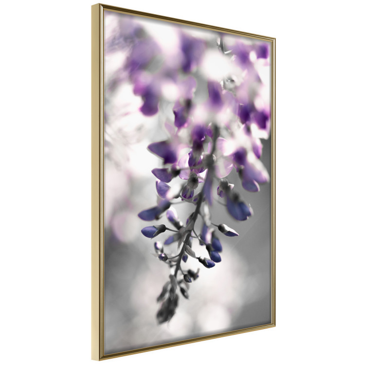 Wall Poster Purple Bluebells - botanical composition with delicate purple flowers 121615 additionalImage 12