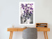 Wall Poster Purple Bluebells - botanical composition with delicate purple flowers 121615 additionalThumb 2