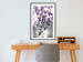 Wall Poster Purple Bluebells - botanical composition with delicate purple flowers 121615 additionalThumb 4