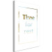 Canvas Art Print Time for Rest (1 Part) Vertical 123215 additionalThumb 2