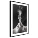Poster Smoke Cloud - black and white female face with smoke coming out of mouth 123615 additionalThumb 11