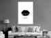 Wall Poster Dark Lips - black lips and English text on a white background 125915 additionalThumb 17