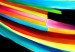 Canvas Rainbow Hair (1-part) wide - abstraction with a silhouette of a woman 127315 additionalThumb 5