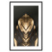 Poster Pharaoh's Gold - golden abstract figure on solid black background 128015 additionalThumb 15