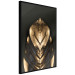 Poster Pharaoh's Gold - golden abstract figure on solid black background 128015 additionalThumb 11