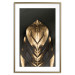 Poster Pharaoh's Gold - golden abstract figure on solid black background 128015 additionalThumb 16