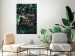 Wall Poster Welcome to the Jungle - red English inscription on a jungle background 128815 additionalThumb 4