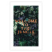 Wall Poster Welcome to the Jungle - red English inscription on a jungle background 128815 additionalThumb 15
