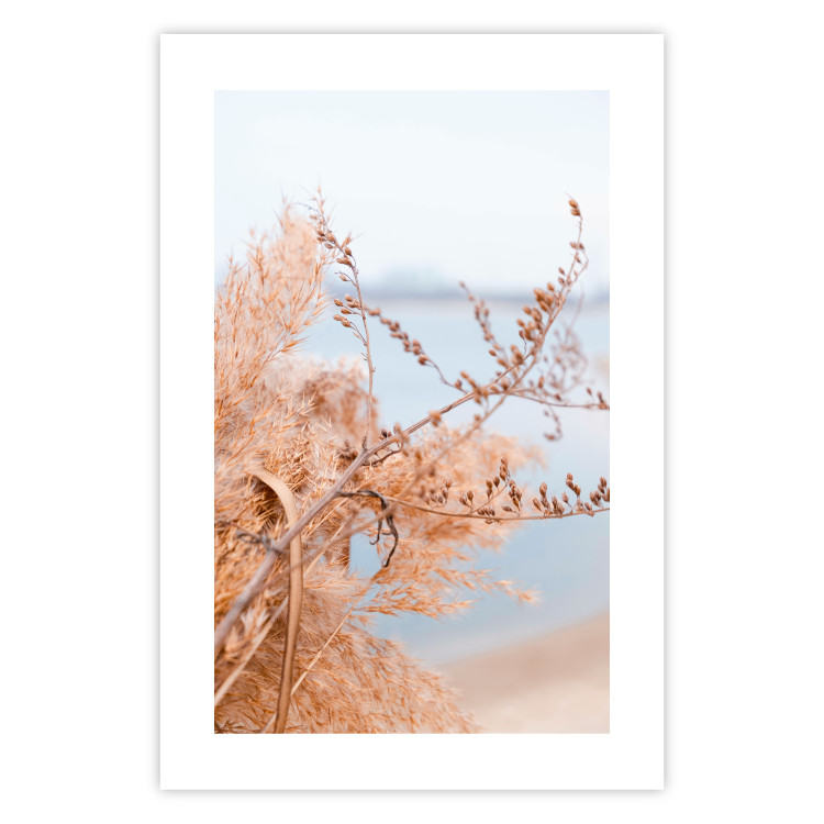 Wall Poster Fancy Branches - landscape of a golden plant against a blurred background 129915 additionalImage 19