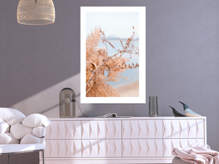 Wall Poster Fancy Branches - landscape of a golden plant against a blurred background 129915 additionalImage 3