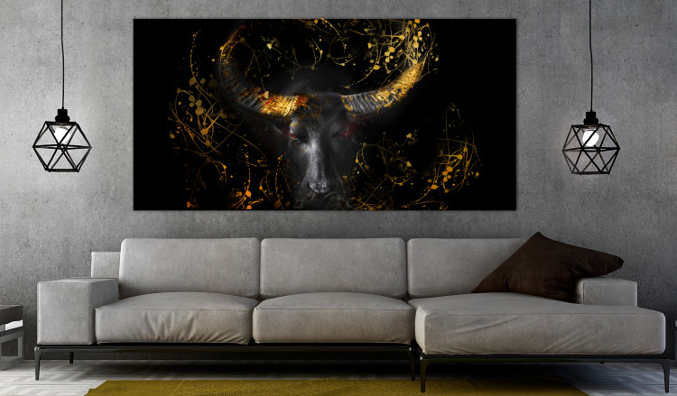 Large canvas print Enraged Bull - Third Variant II [Large Format] 131515 additionalImage 5
