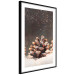 Wall Poster Winter Pinecone - composition of a wintry scene with falling snow 131915 additionalThumb 8