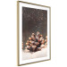 Wall Poster Winter Pinecone - composition of a wintry scene with falling snow 131915 additionalThumb 7