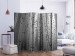 Room Separator Summer Drizzle II (5-piece) - gray composition with raindrops 133015 additionalThumb 2