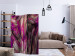 Room Separator Purple Energy - artistic pink landscape in abstract motif 133715 additionalThumb 4